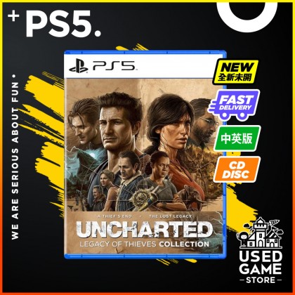 Ps5 Uncharted: Legacy of Thieves Collection [R3/Chi/Eng]