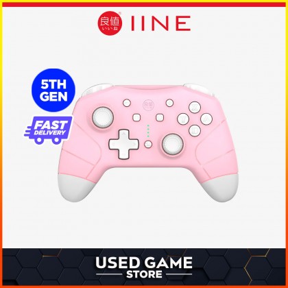Nintendo Switch 良值 IINE Tokyo Rise Gen 5 Pro Controller NFC / Amiibo / Home Wake / 3.5mm Audio 良值5代手柄 支持一键唤醒