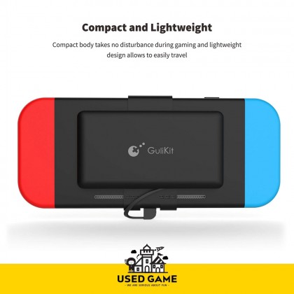 Gulikit Nintendo Switch Fast Charging Power Bank 10000 mAh for Switch OLED / V2 / V1